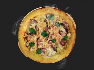 Мисливська ситна піца