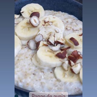 Papas com Mel e banana