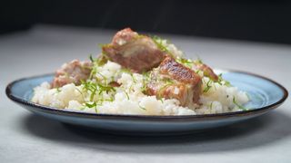 Свинско с ориз