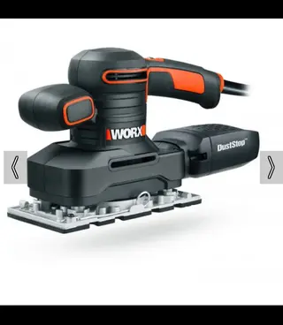 Виброшлайф worx wx641, 250w, 12 000 min-1, 90x187 mm