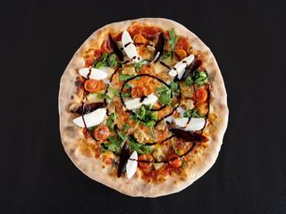 Pizza Con Foie Fresco (30 Cm.)