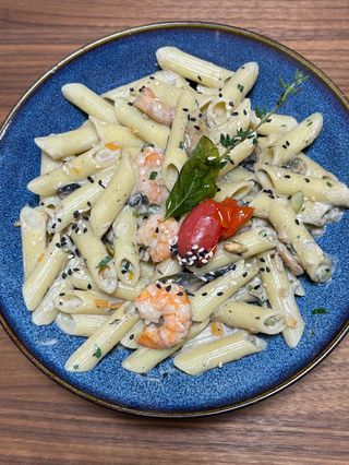 Yummy Pasta Shrimps