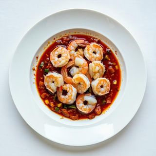 70 Gamberetti in salsa piccante