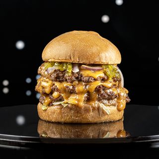 Original Smash Quad burger