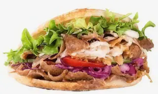 Pita Kebab Mixto+Bebida