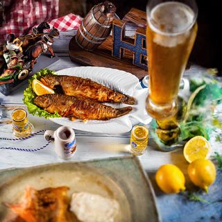 კალმახი შემწვარი 400გრ