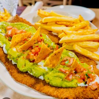 Milanesa Tex-Mex pollo