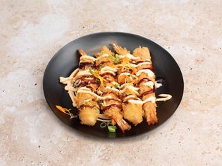 Langostinos Tempura (4 Uds.)