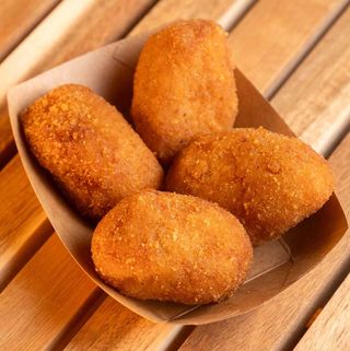 CROQUETAS POLLO VEGAN (4U)