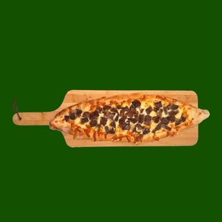 Pide With Meat And Cheese