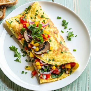 Omlet sa povrćem