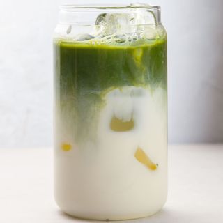 Айс Матча латте на кокосовом молоке 