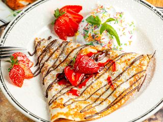 Slatka vetrenjača palačinke