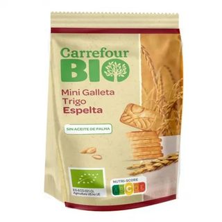 Galletas Mini de Espelta Ecológica Carrefour Bio 125 Gr.
