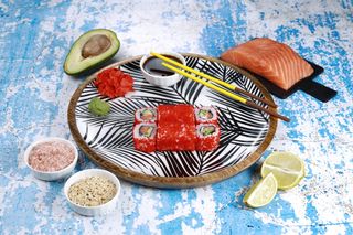 კალიფორნია ორაგული  ( 8 ნაჭერი)