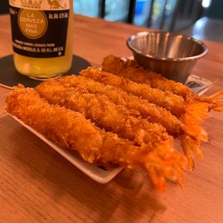 Langostinos Rebozados