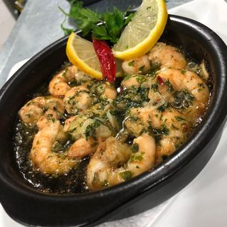 Salade crevettes Pil-Pil