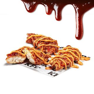 3 Tender Glassati + salsa Spicy