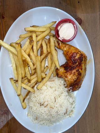 Menu Cuisse de Poulet Braisé