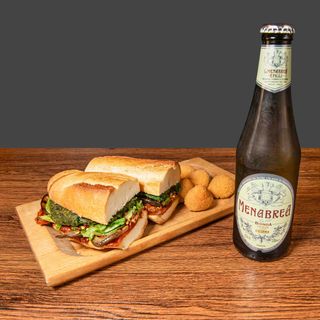 Menù olive all'oscalana e birra a scelta