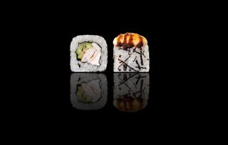 Запечений з креветкою  (8 шт/290г)