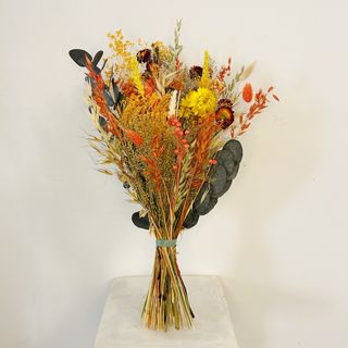 Ramo Naranja Oranssi - Flor Seca y Preservada 