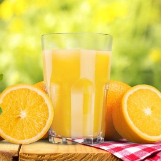 Spremuta di arancia fresca