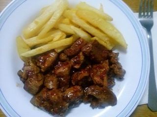 CARNE DE TERNERA GUISADA CON PATATAS