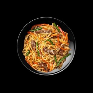 WOK з яловичиною(гострий)