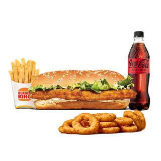 Menú Long Chicken + 10 Aros 