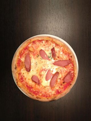 Wurstel e gorgonzola