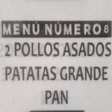 Menú N° 8