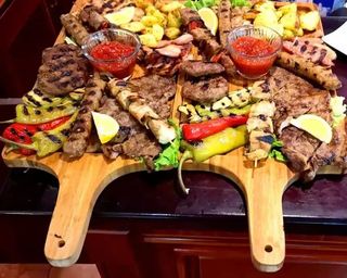 Свинска мешана скара (350г)