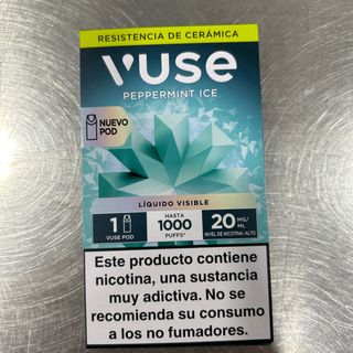 Vuse Go recarga 1000pff menta
