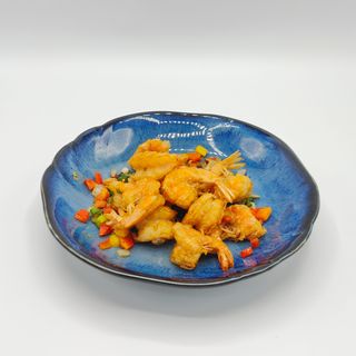 Gamberi al sale e pepe