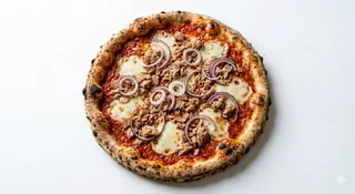 Pizza Atún Mediana