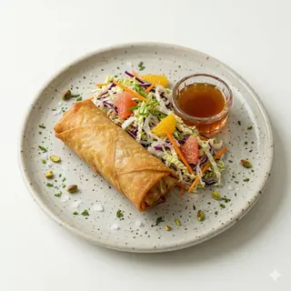 4.Rollo Con Ensalada