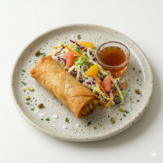 4.Rollo Con Ensalada