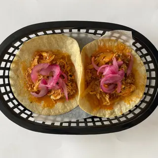 Ración de Tacos De Tinga