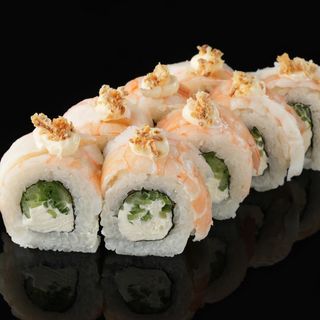 NEW! Філадельфія з креветкою і огірком