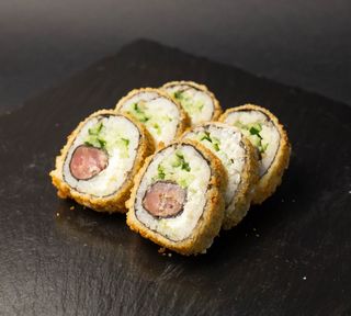 Смажений рол з тунцем (6шт/150г)