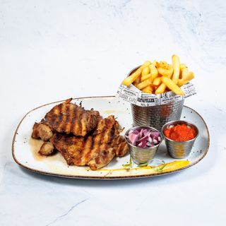 Marinirani pileći otkošteni zabatak