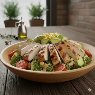 Ensalada Pollo Y Aguacate