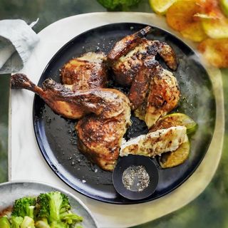 შემწვარი წიწილა ტყემლით