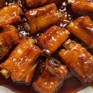 390. Costillas Con Salsa Tailandesa