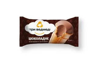 Морозиво пломбір шоколадний