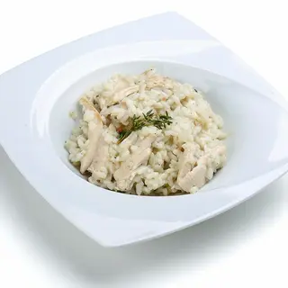 Ризото с пиле и скаморца