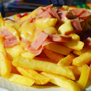 Papas Con Jamón Y Queso