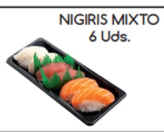 28. Nigiris Mixto (6 Uds.)
