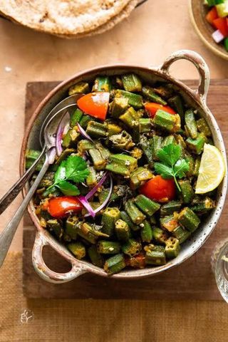Bhindi bhaji (Okra)